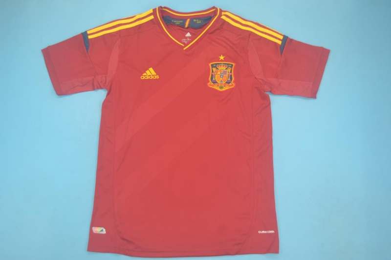 AAA Quality Spain 2012 Home Retro Soccer Jersey