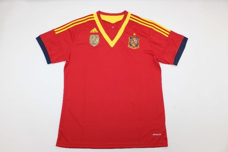 AAA Quality Spain 2013 Home Retro Soccer Jersey AAA Quality Spain 2013 Home Retro Soccer Jersey