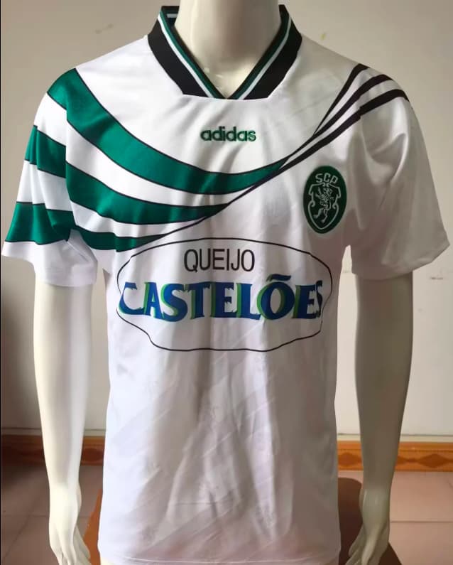 AAA Quality Sporting Lisbon 1994/95 Away Retro Soccer Jersey