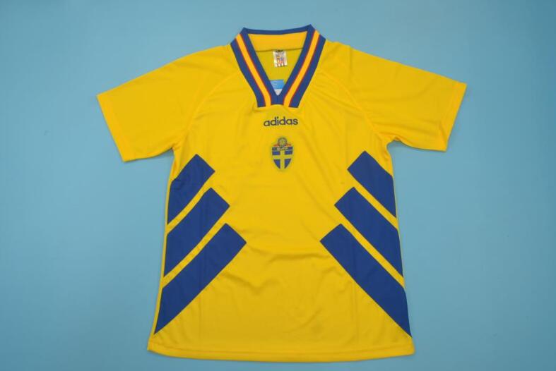 AAA Quality Sweden 1994 Home Retro Soccer Jersey