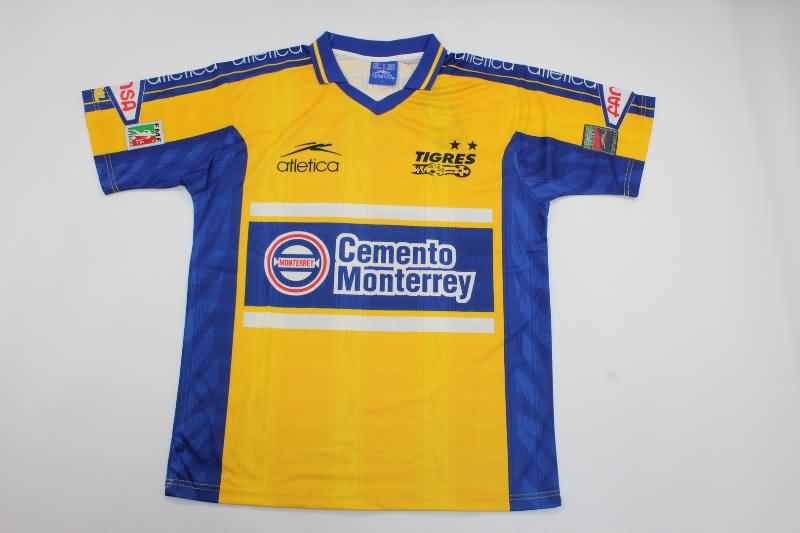 AAA Quality Tigres UANL 1999 Home Retro Soccer Jersey