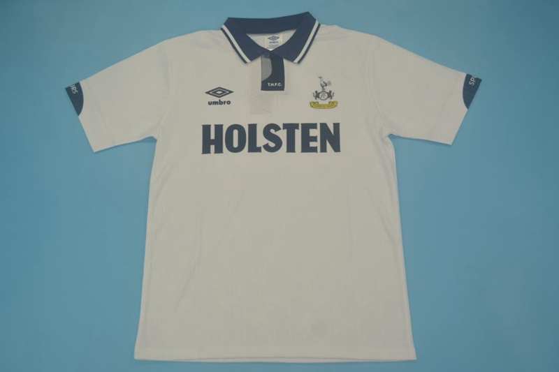 AAA Quality Tottenham Hotspur 1991/93 Home Retro Soccer Jersey