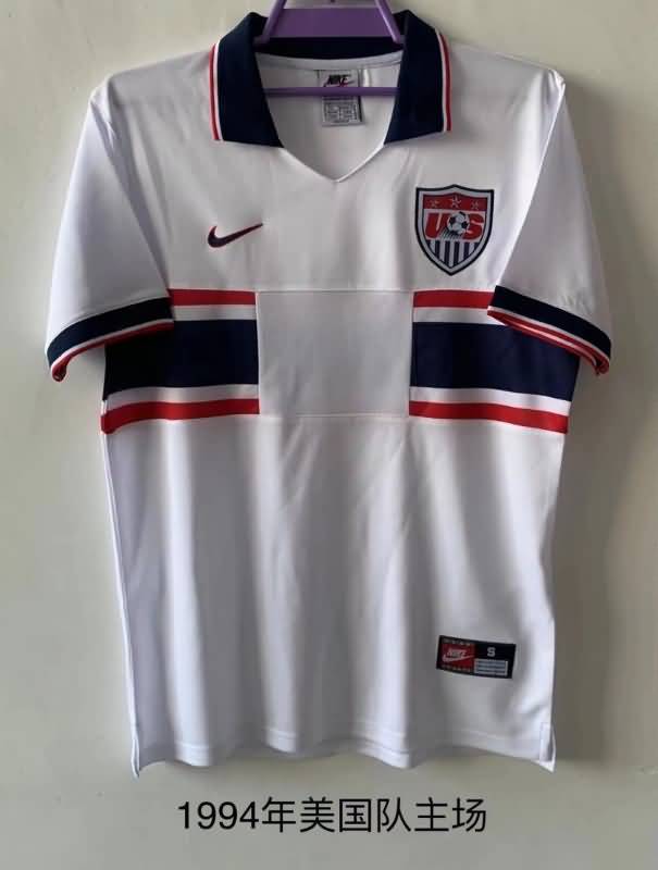AAA Quality USA 1995/97 Home Retro Soccer Jersey