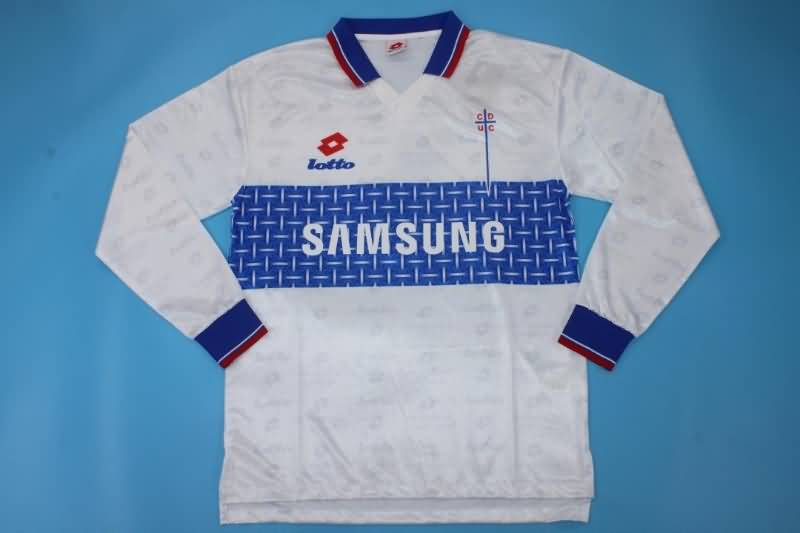 AAA Quality Universidad Catolica 1996 Home Long Slevee Retro Soccer Jersey