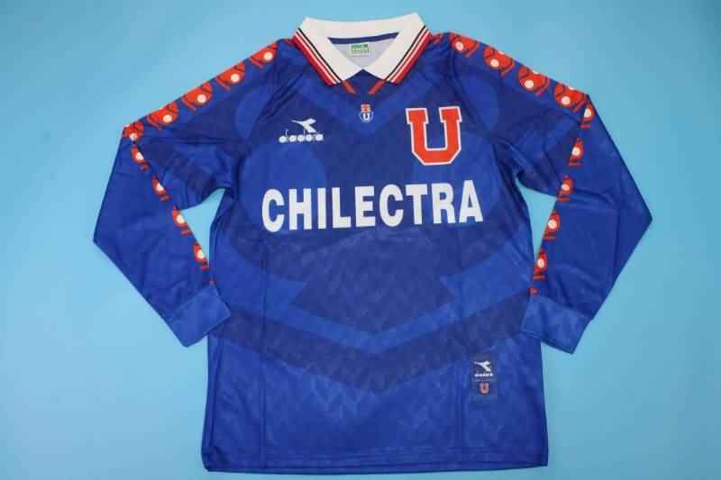 AAA Quality Universidad Chile 1996 Home Long Sleeve Retro Soccer Jersey
