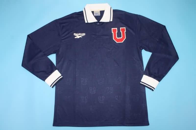AAA Quality Universidad Chile 1998 Home Long Slevee Retro Soccer Jersey