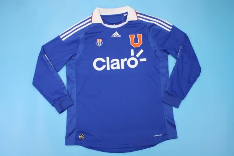 AAA Quality Universidad Chile 2011 Home Long Sleeve Retro Soccer Jersey