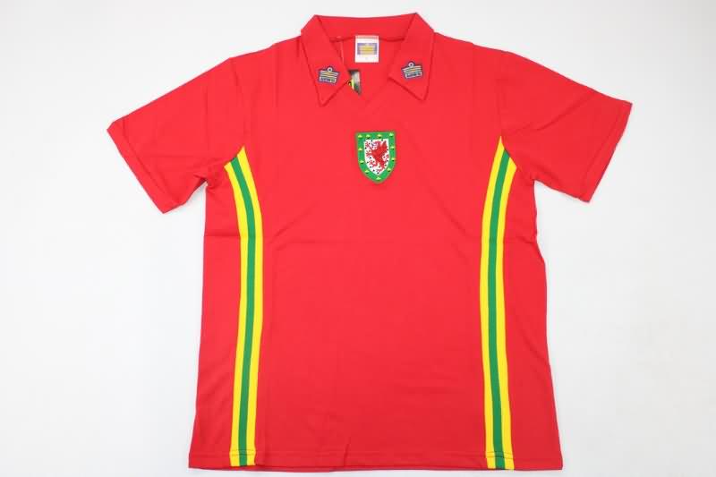AAA Quality Wales 1970 Home Retro Soccer Jersey