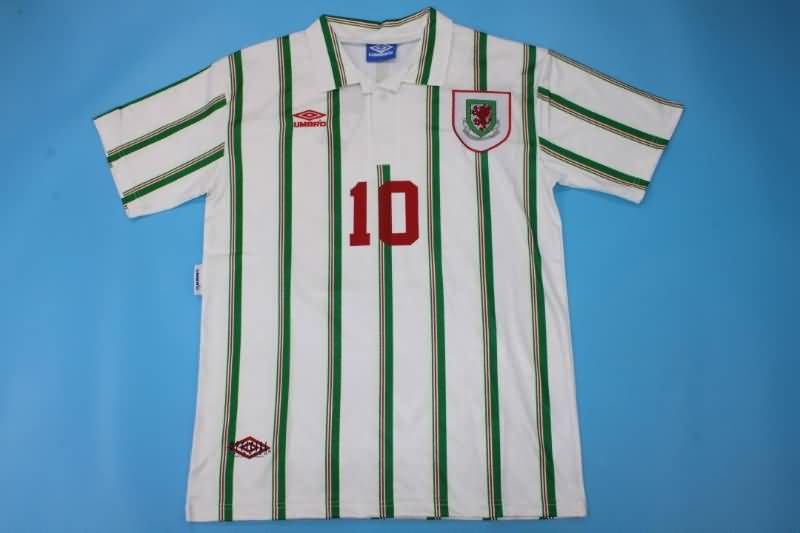 AAA Quality Wales 1993/95 Away Retro Soccer Jersey