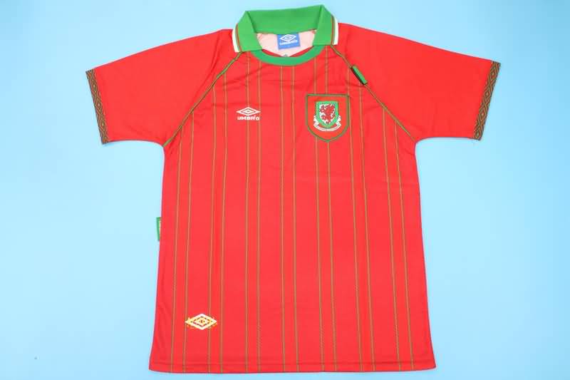 AAA Quality Wales 1994/96 Home Retro Soccer Jersey
