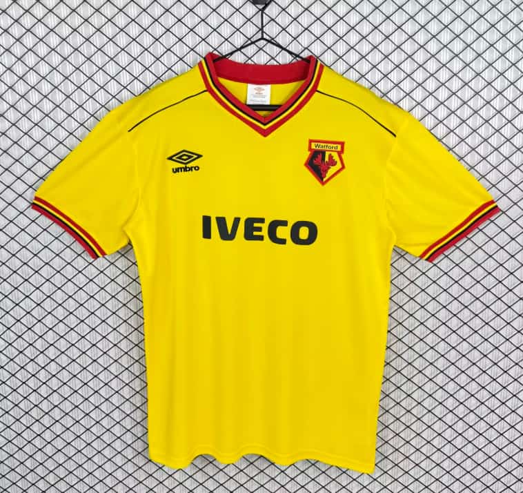 AAA Quality Watford 1982/85 Home Retro Soccer Jersey