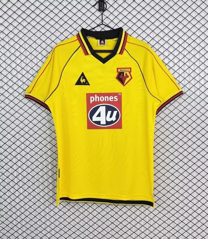 AAA Quality Watford 1999/01 Home Retro Soccer Jersey