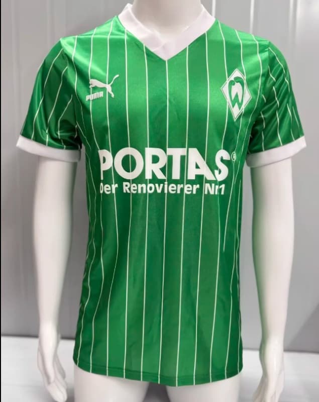 AAA Quality Werder Bremen 1987/88 Away Retro Soccer Jersey