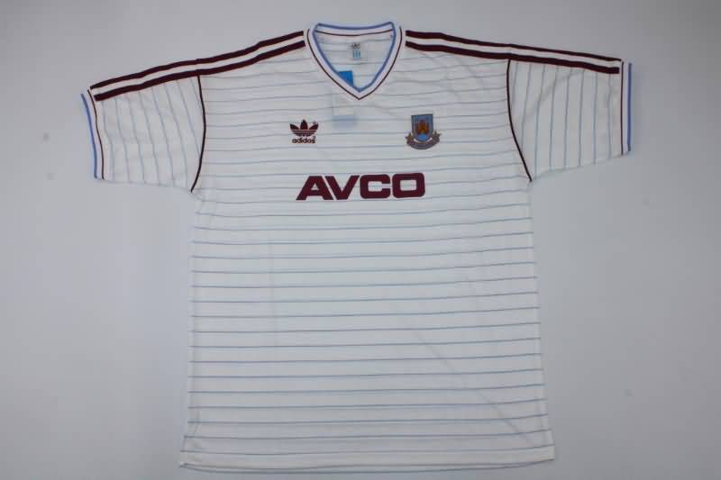 AAA Quality West Ham 1986 Away Retro Soccer Jersey