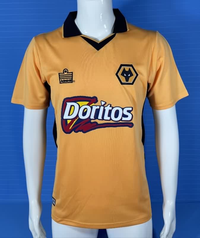 AAA Quality Wolves 2002/04 Home Retro Soccer Jersey