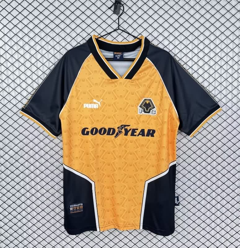 AAA Quality Wolves 1996/98 Home Retro Soccer Jersey