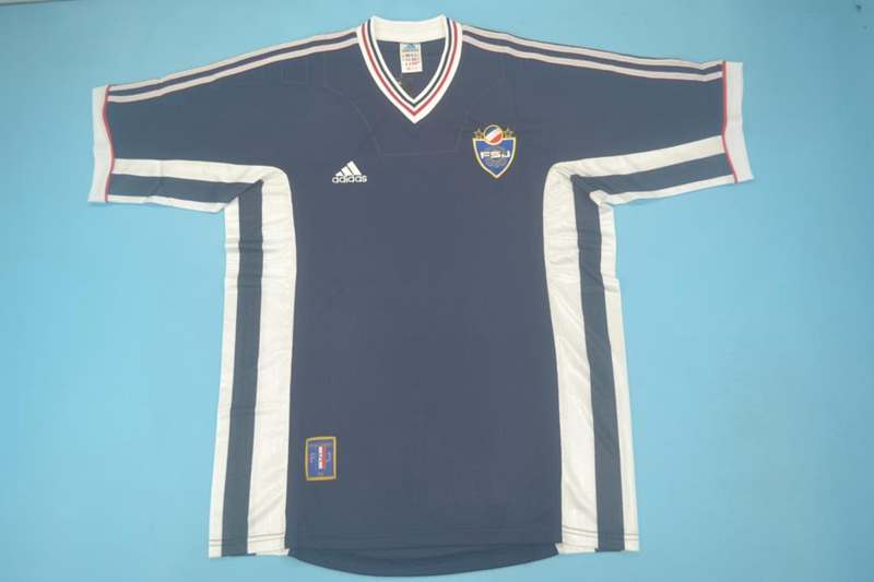 AAA Quality Yugoslavia 1998 Wolves Home Retro Soccer Jersey