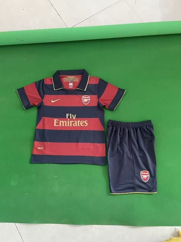 Kids Arsenal 2007/08 Third Soccer Jersey And Shorts