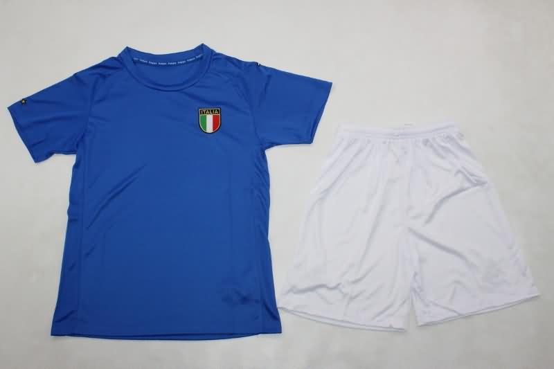 Kids Italy 2000 Home Soccer Jersey And Shorts