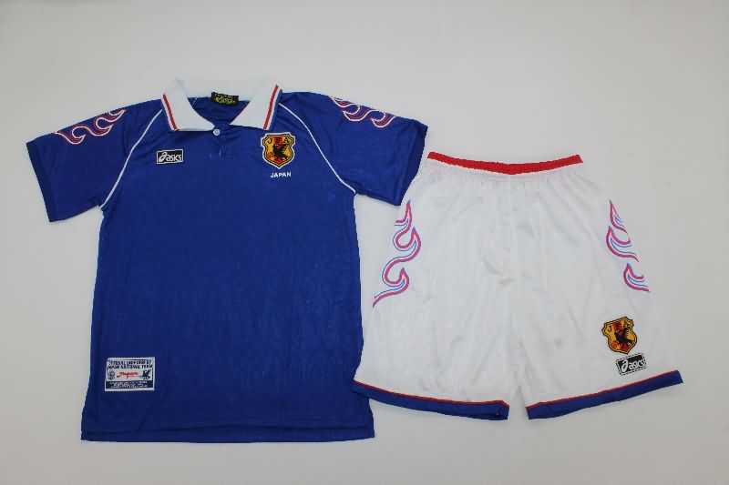 Kids Japan 1998 Home Soccer Jersey And Shorts