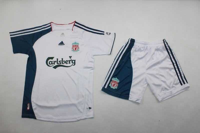 Kids Liverpool 2006/07 Away Soccer Jersey And Shorts