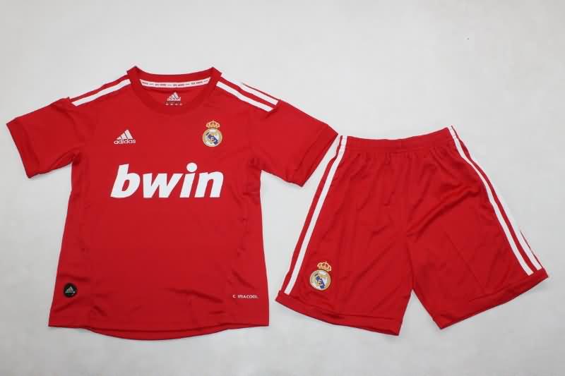 Kids Real Madrid 2011/12 Third Soccer Jersey And Shorts