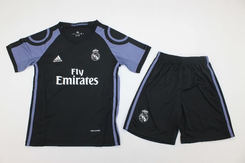 Kids Real Madrid 16/17 Third Soccer Jersey And Shorts Kids Real Madrid 16/17 Third Soccer Jersey And Shorts