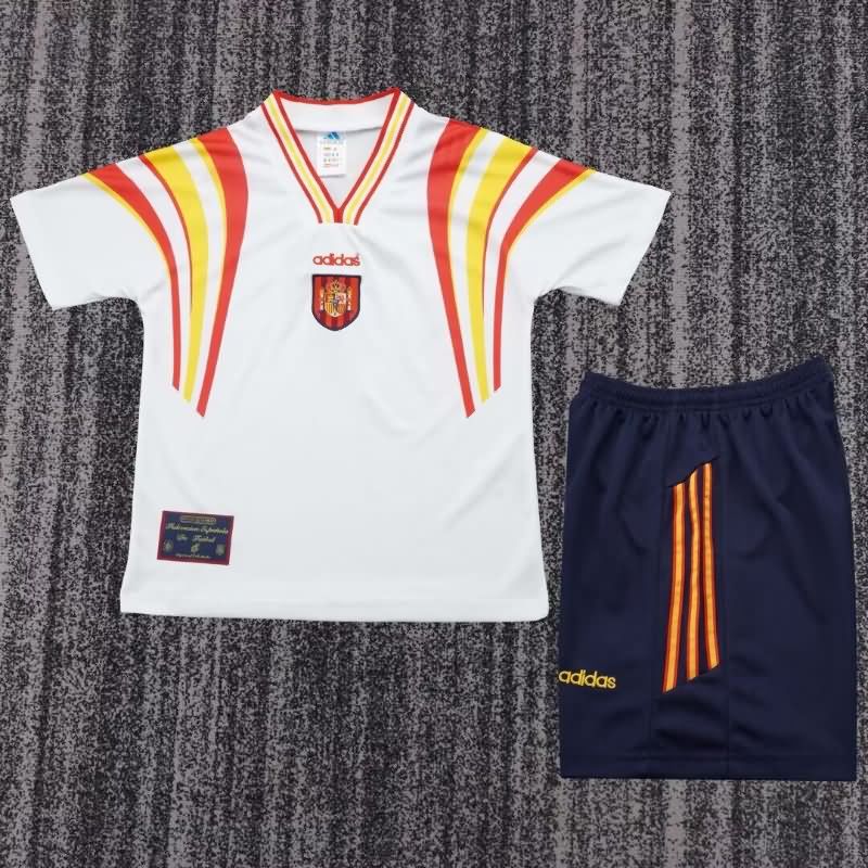 Kids Spain 1996 Third Soccer Jersey And Shorts