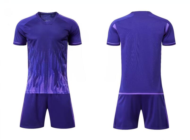 Blank Soccer Team Uniforms 020