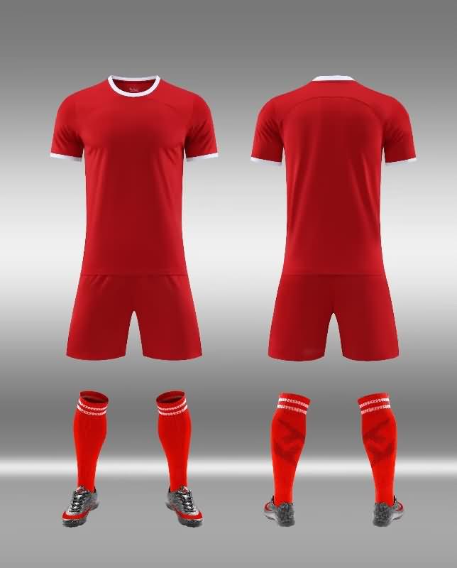 Kids Blank Soccer Team Uniforms 009