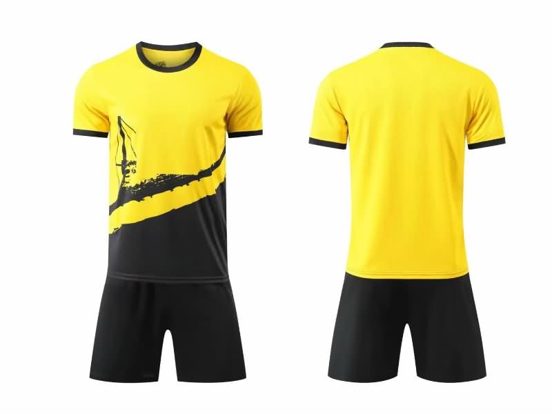 Kids Blank Soccer Team Uniforms 010