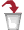 Delete this item from the cart by clicking this icon.